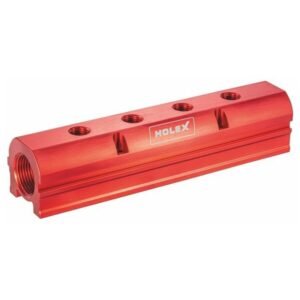 080209-4-jpg_600_b080209_4-1 Khối phân phối cho khớp nối khí nén 1/4 inch, Số lượng ổ cắm phân phối: 4