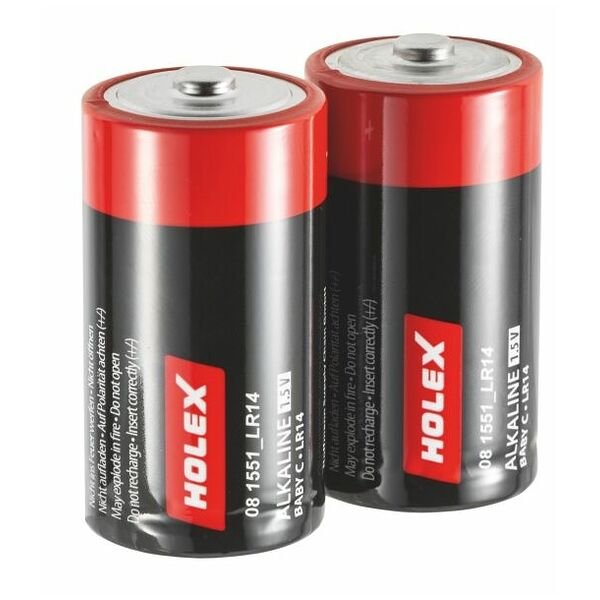 Pin Alkaline-manganese, Kích thước quốc tế: LR14