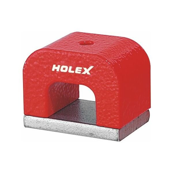 Nam châm mạnh có tấm giữ, AlNiCo, Chiều cao tổng thể: 30mm