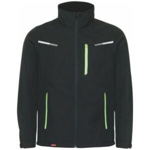 Áo khoác Soft shell, đen, Unisex size: 2XL