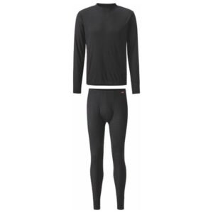 Bộ đồ lót chức năng nhẹ, đen, Unisex cỡ: S