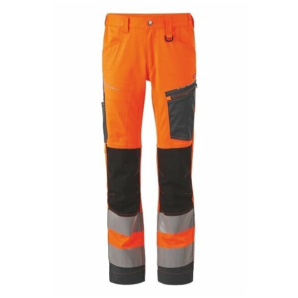 Quần Áo Lao Động Độ Nhận Diện Cao, Cam / Xám, Kích Cỡ Quần Áo DE: 62