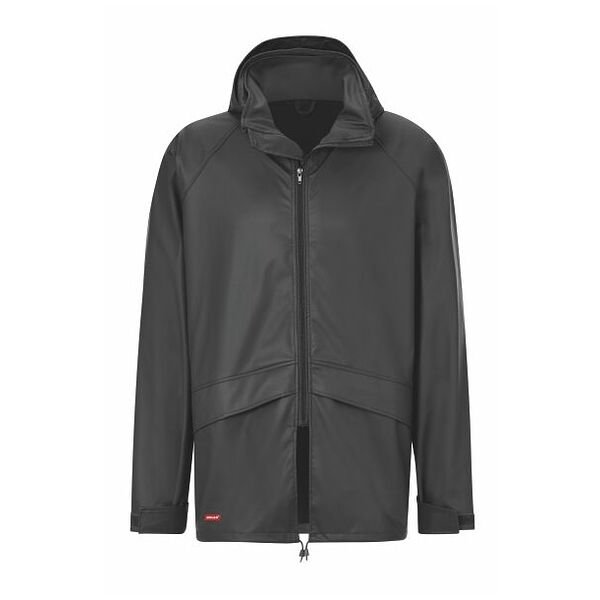 Áo khoác chống mưa, màu đen, kích cỡ Unisex: 3XL