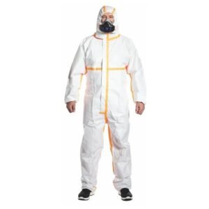 Áo liền quần bảo hộ loại 4/5/6, màu trắng, cỡ Unisex: XL