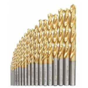 Bộ mũi khoan Jobber HSS No. 114360 dùng để nạp lại, phủ TiN, Loại: 1-10
