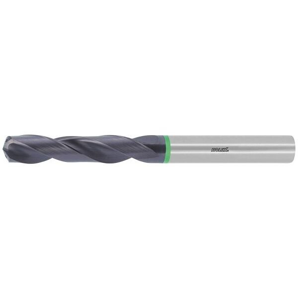 Mũi khoan cacbua nguyên khối HOLEX Pro Steel, chuôi thẳng DIN 6535 HA, TiAlN, ⌀ DC h7 (mm hoặc inch): 19,05