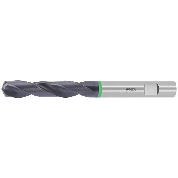 HOLEX Pro Steel solid carbide drill, plain shank DIN 6535 HB, TiAlN, ⌀ DC h7 (mm or inch): 16,8